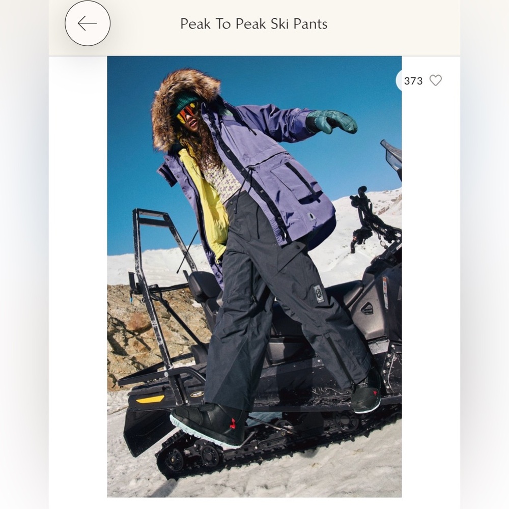 Free People Peak to Peak ski pants
